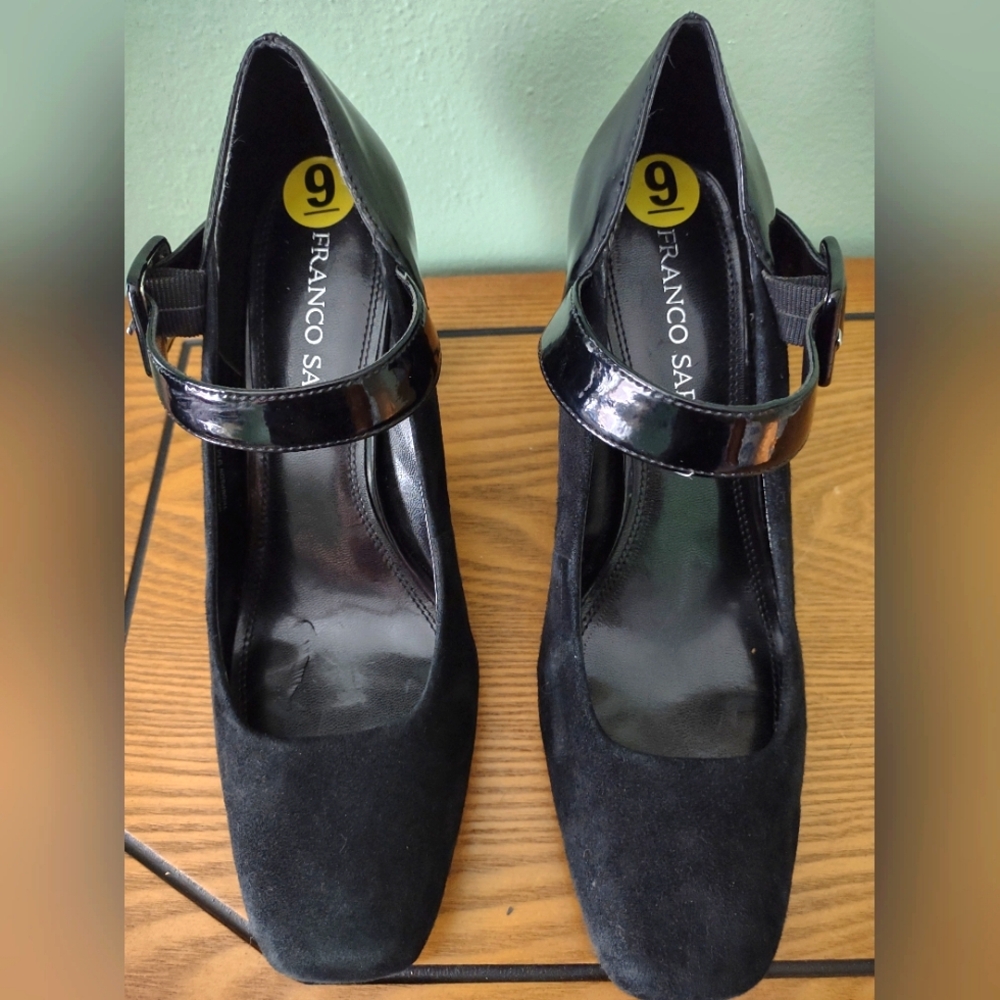 New Franco Sarto Strappy Heels